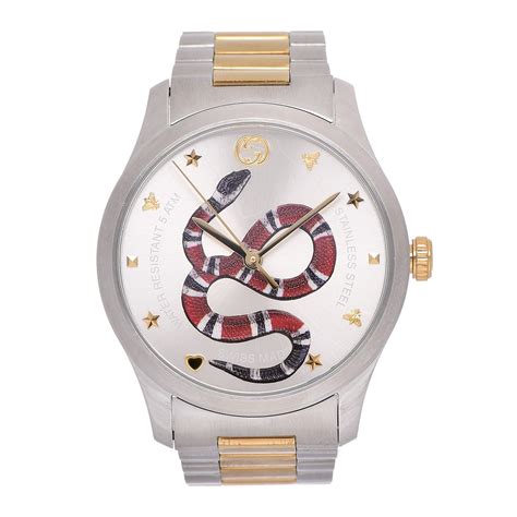 gucci watch with snake|Gucci Men's 38mm G.